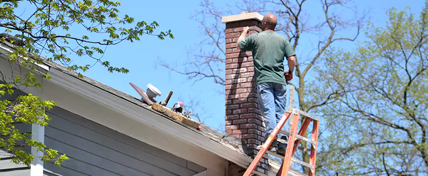 Vinyl and PVC Chimney Flashing Installation in Millcreek, UT