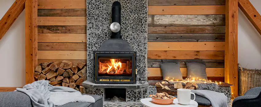 Thelin Hearth Products Direct Vent Gas Stove Fireplace Inspection in Millcreek, Utah